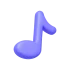 music-3d-icon-for-web-background-design-vector-47438849